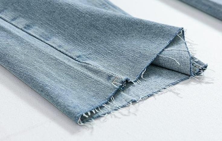 Casual Loose Fit Denim Trousers