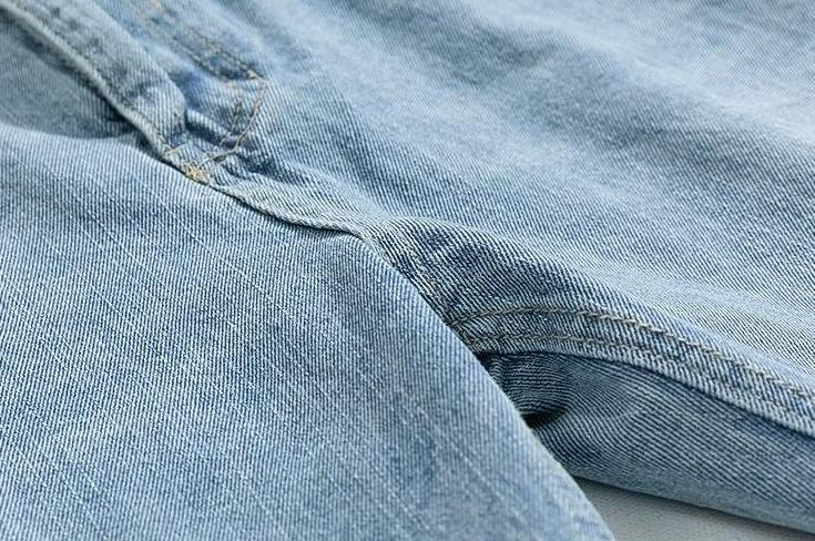 Casual Loose Fit Denim Trousers