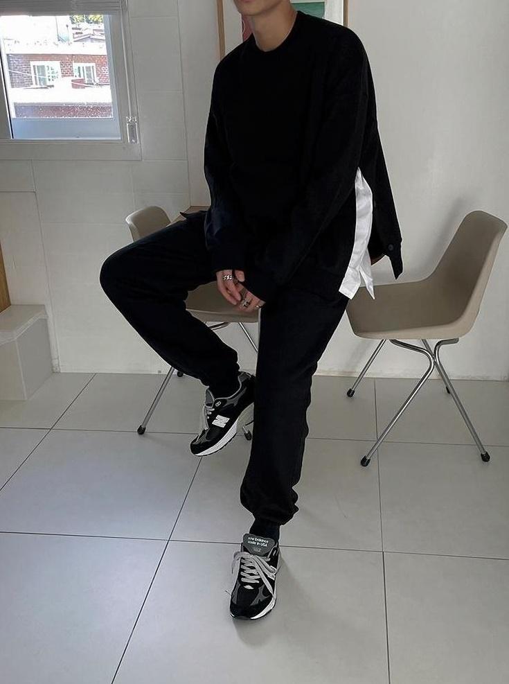 Casual Loose Fit Layered Pullover Sweater