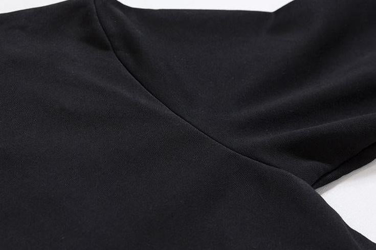 Casual Loose Fit Layered Pullover Sweater