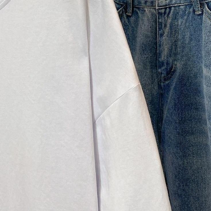 Casual Loose Fit Long Sleeve Tee