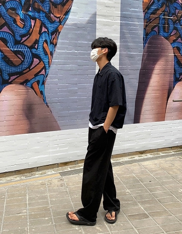 Casual Loose Fit Short Sleeve Shirt