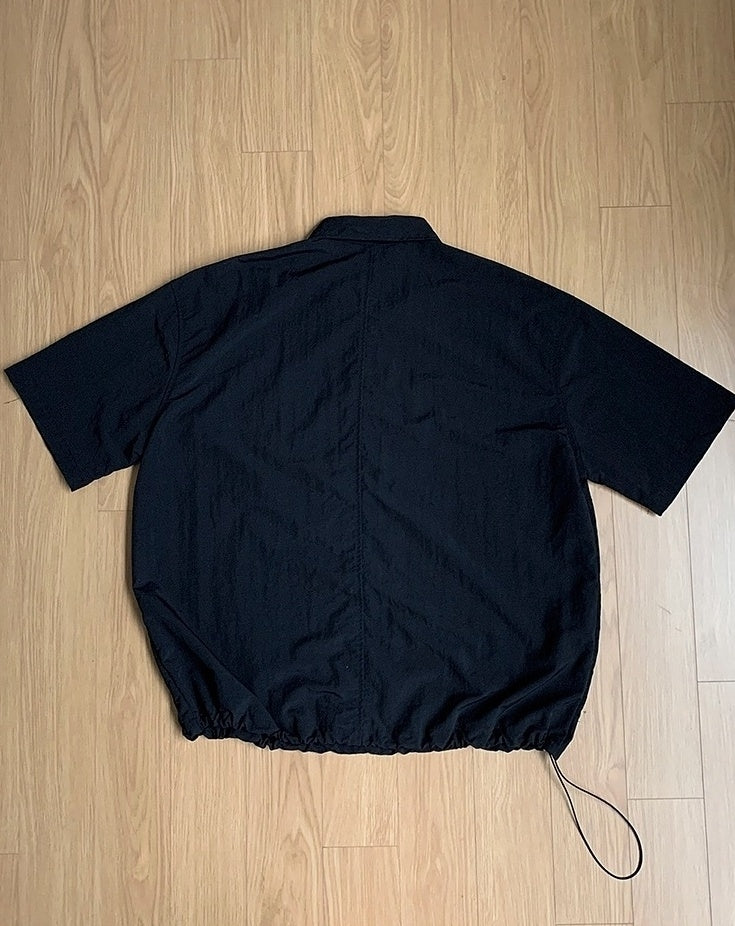 Casual Loose Fit Short Sleeve Shirt
