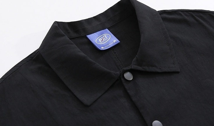 Casual Loose Fit Short Sleeve Shirt