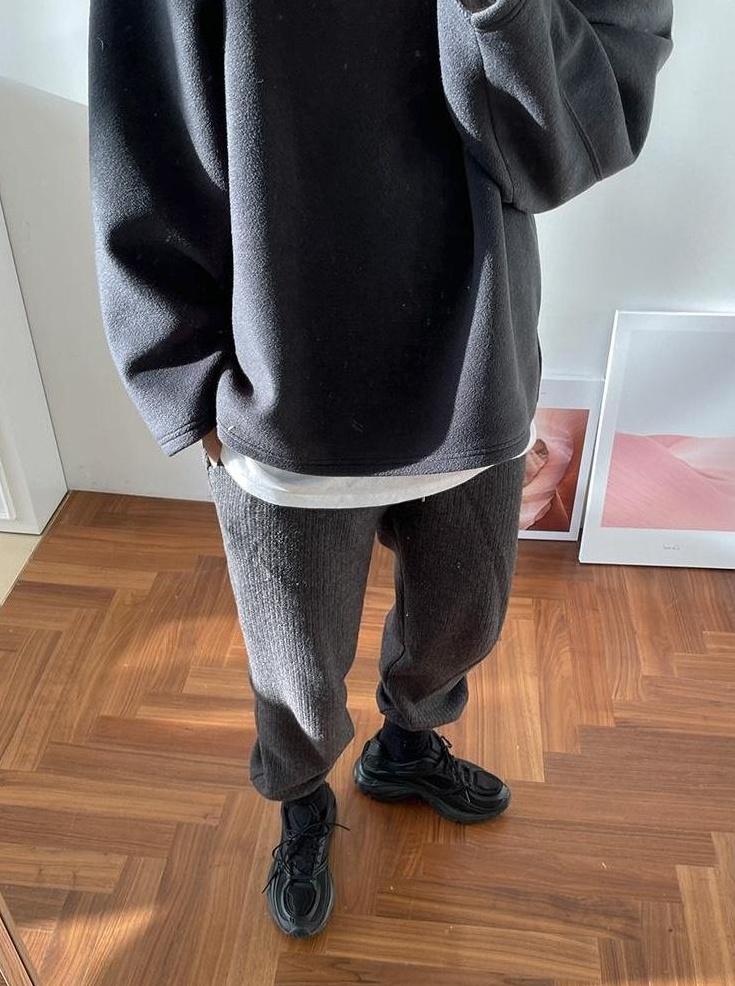 Casual Loose Fit Trousers