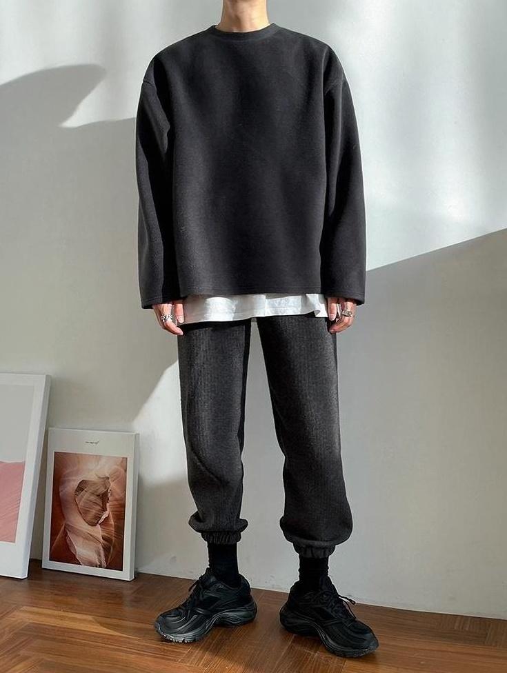Casual Loose Fit Trousers