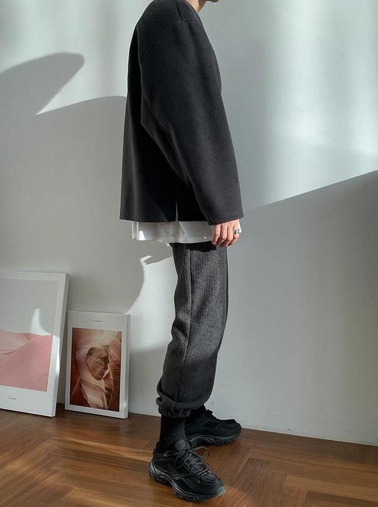 Casual Loose Fit Trousers