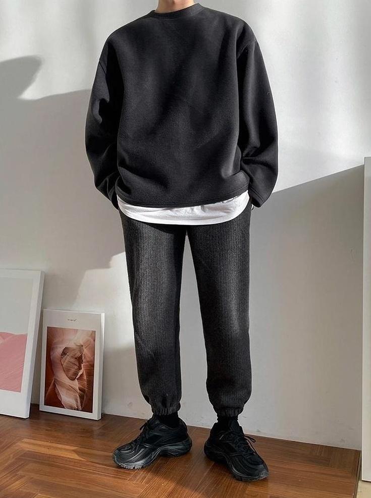 Casual Loose Fit Trousers
