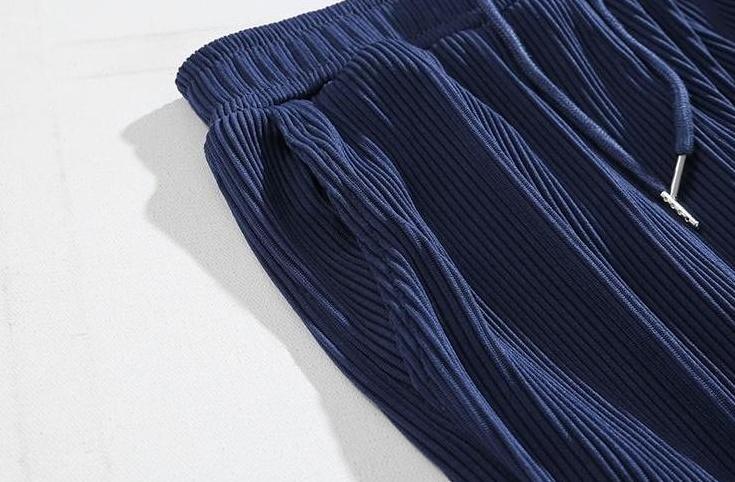 Casual Loose Ice Silk Trousers