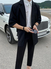 Casual Loose Short Sleeve Blazer