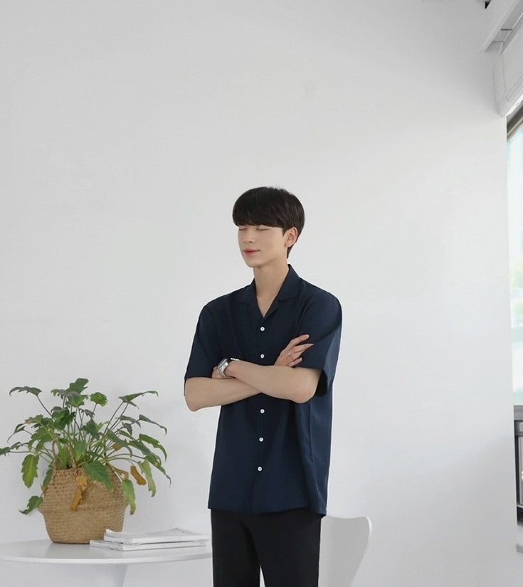 Casual Loose Short Sleeve Shirt
