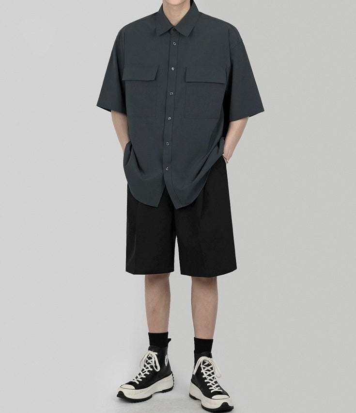 Casual Loose Short Sleeve Shirt