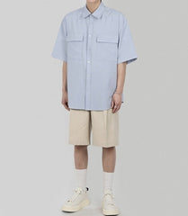 Casual Loose Short Sleeve Shirt