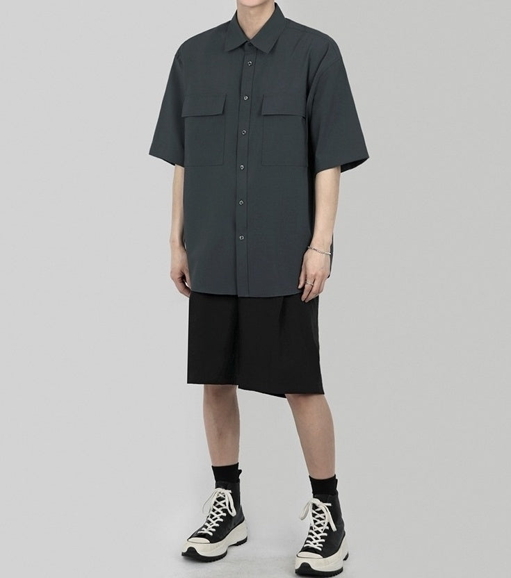 Casual Loose Short Sleeve Shirt