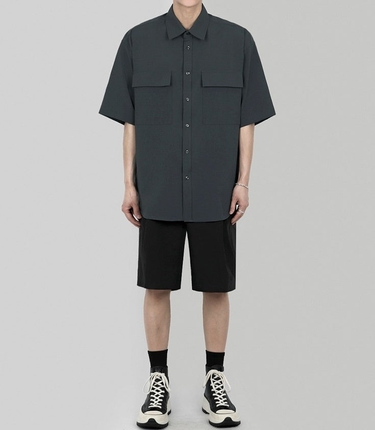 Casual Loose Short Sleeve Shirt