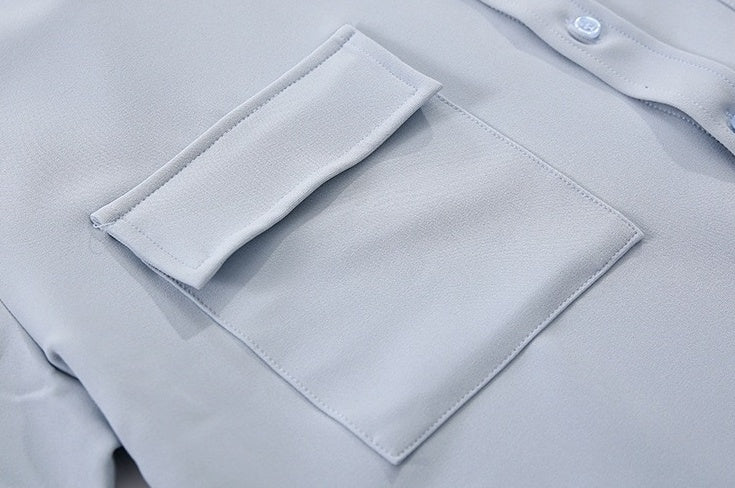 Casual Loose Short Sleeve Shirt