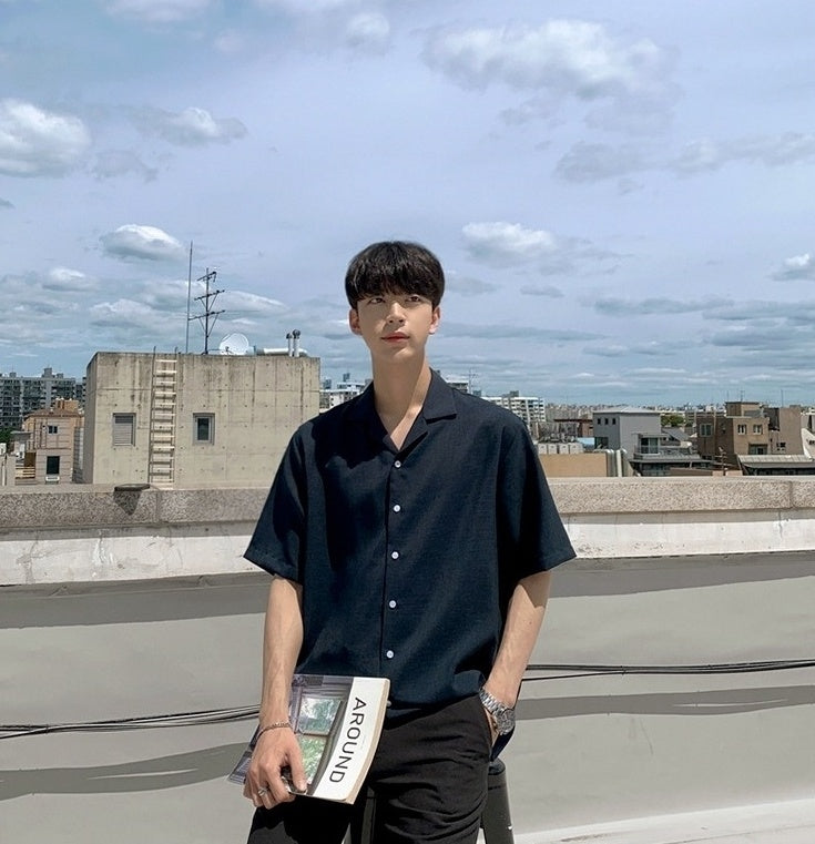 Casual Loose Short Sleeve Shirt