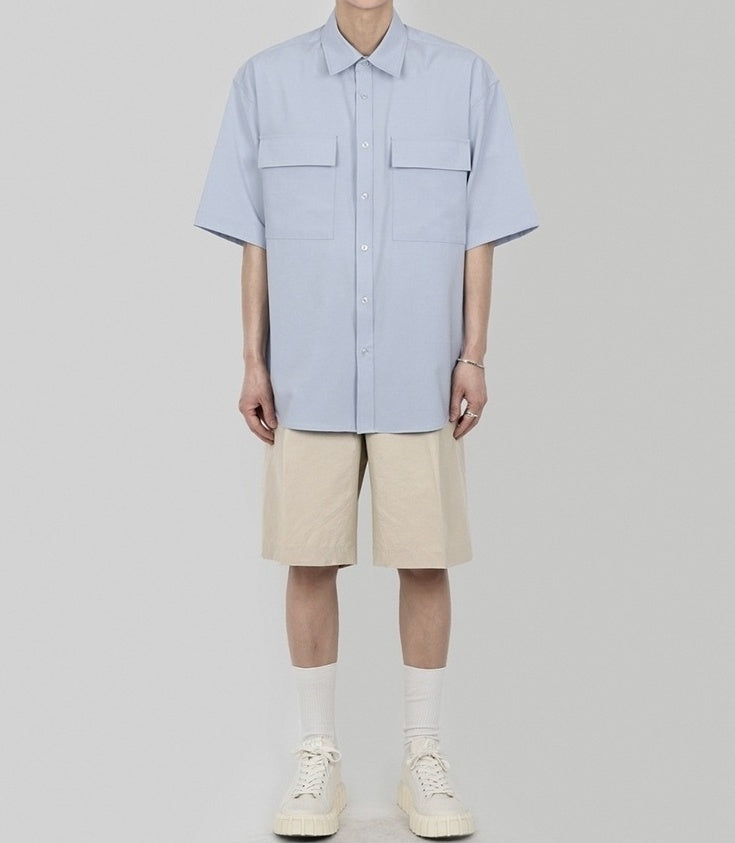 Casual Loose Short Sleeve Shirt