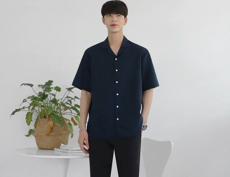 Casual Loose Short Sleeve Shirt