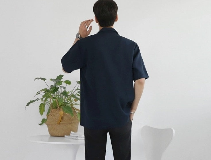 Casual Loose Short Sleeve Shirt