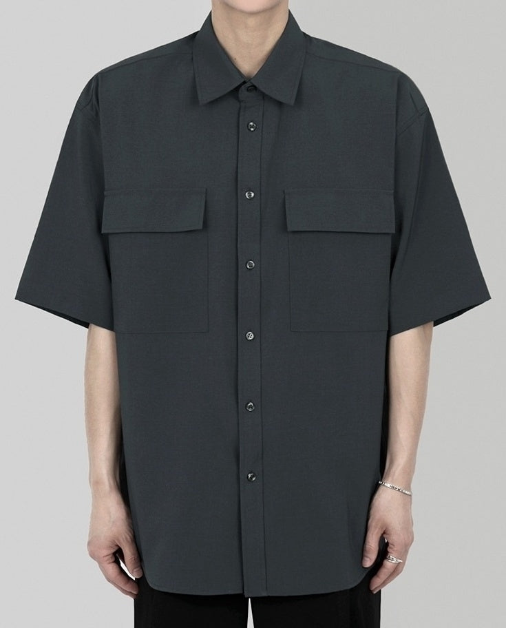 Casual Loose Short Sleeve Shirt