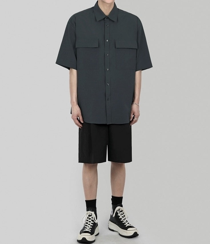 Casual Loose Short Sleeve Shirt