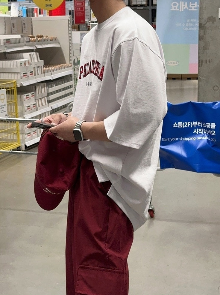Casual Loose Straight Workwear Trousers