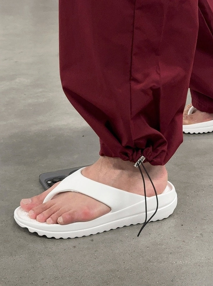 Casual Loose Straight Workwear Trousers