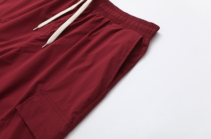 Casual Loose Straight Workwear Trousers