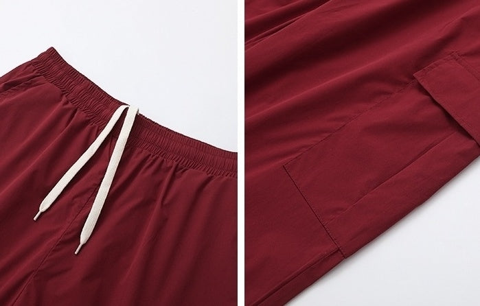 Casual Loose Straight Workwear Trousers