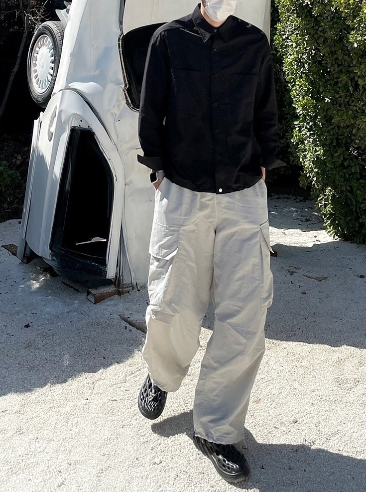 Casual Loose Wideleg Trousers