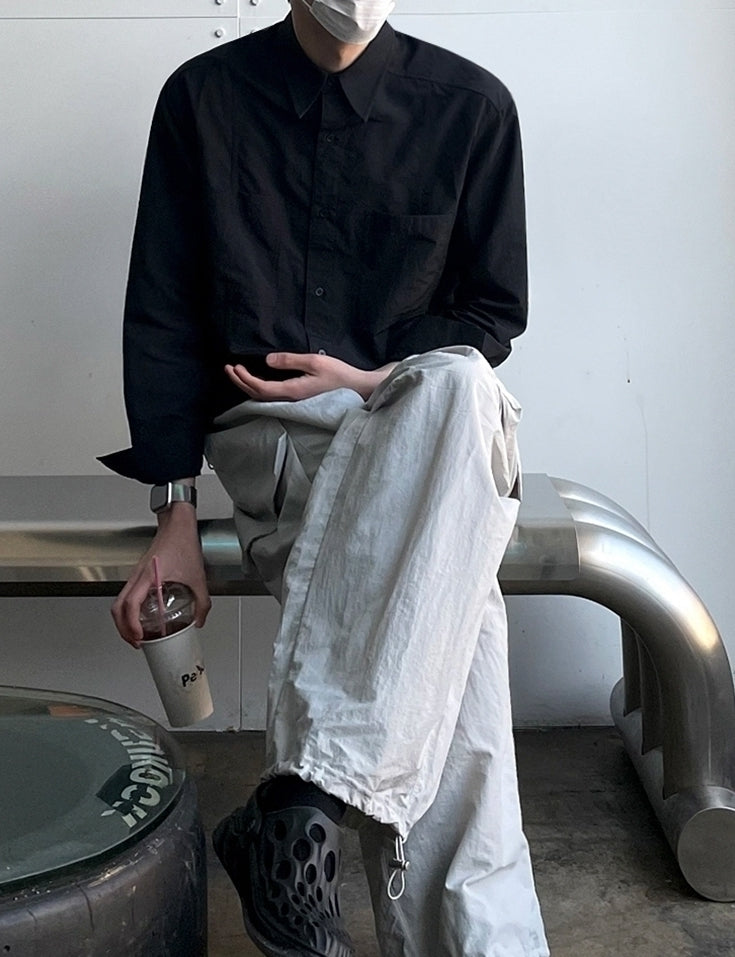 Casual Loose Wideleg Trousers