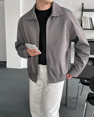 Casual Loose Zipup Jacket