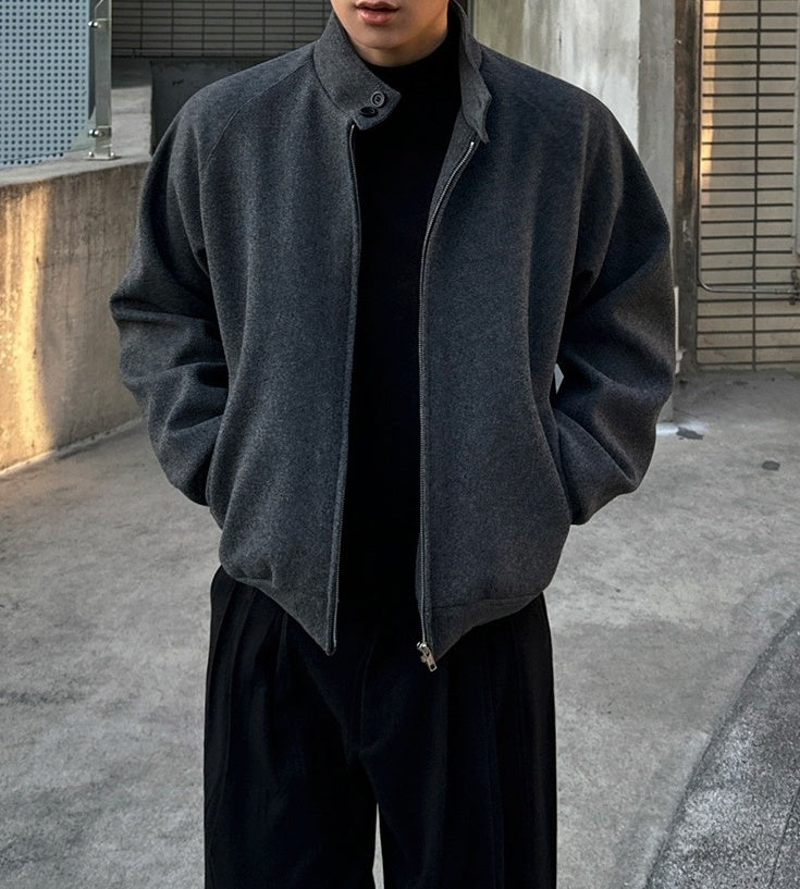 Casual Luxury Stand Collar Jacket