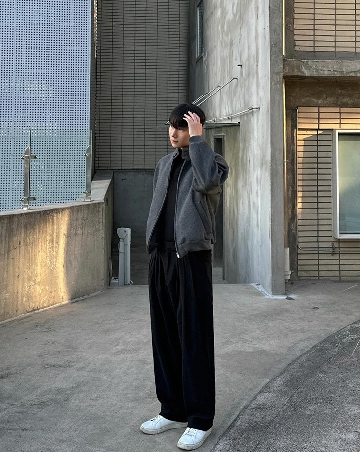 Casual Luxury Stand Collar Jacket