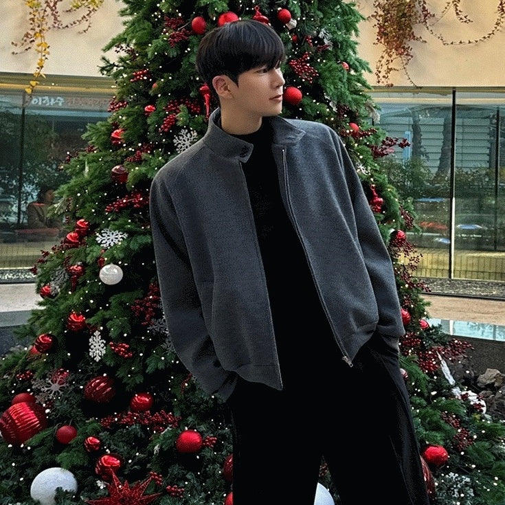 Casual Luxury Stand Collar Jacket