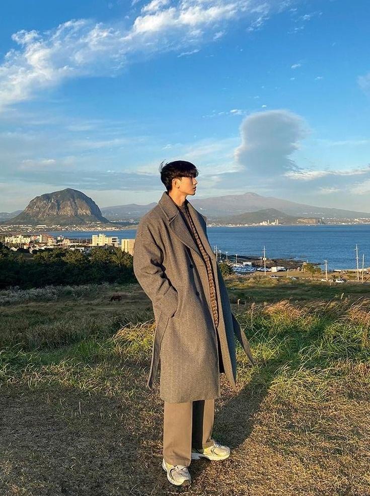 Casual Overcoat With Thickened Fabric