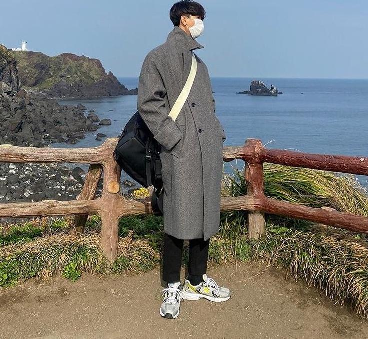 Casual Overcoat With Thickened Fabric