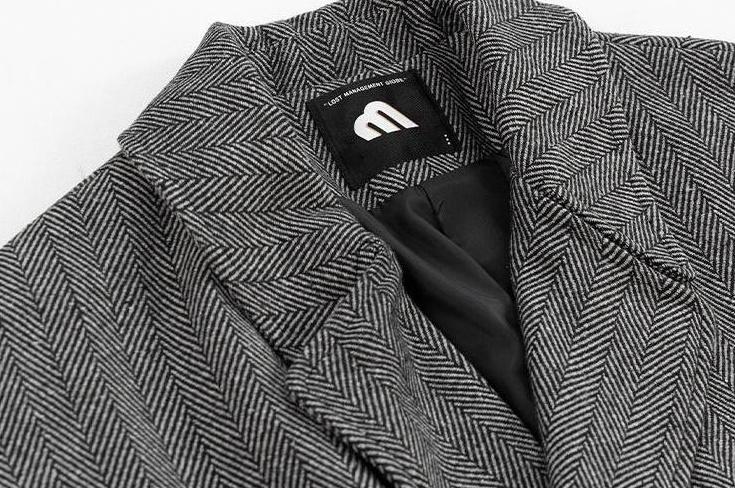 Casual Overcoat With Thickened Fabric