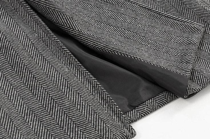 Casual Overcoat With Thickened Fabric