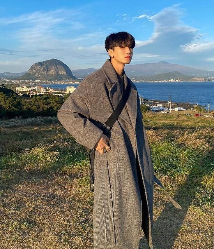 Casual Overcoat With Thickened Fabric