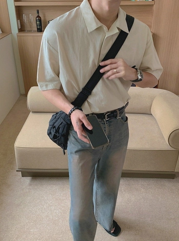 Casual Relaxed Fit Polo Shirt