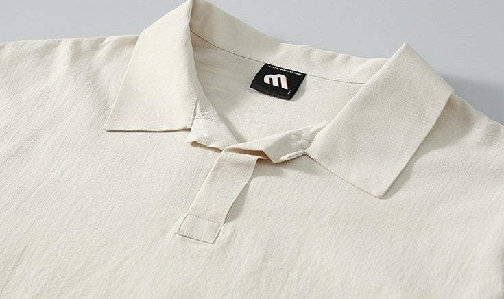 Casual Relaxed Fit Polo Shirt