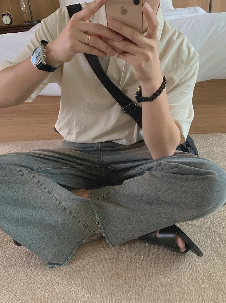 Casual Relaxed Fit Polo Shirt