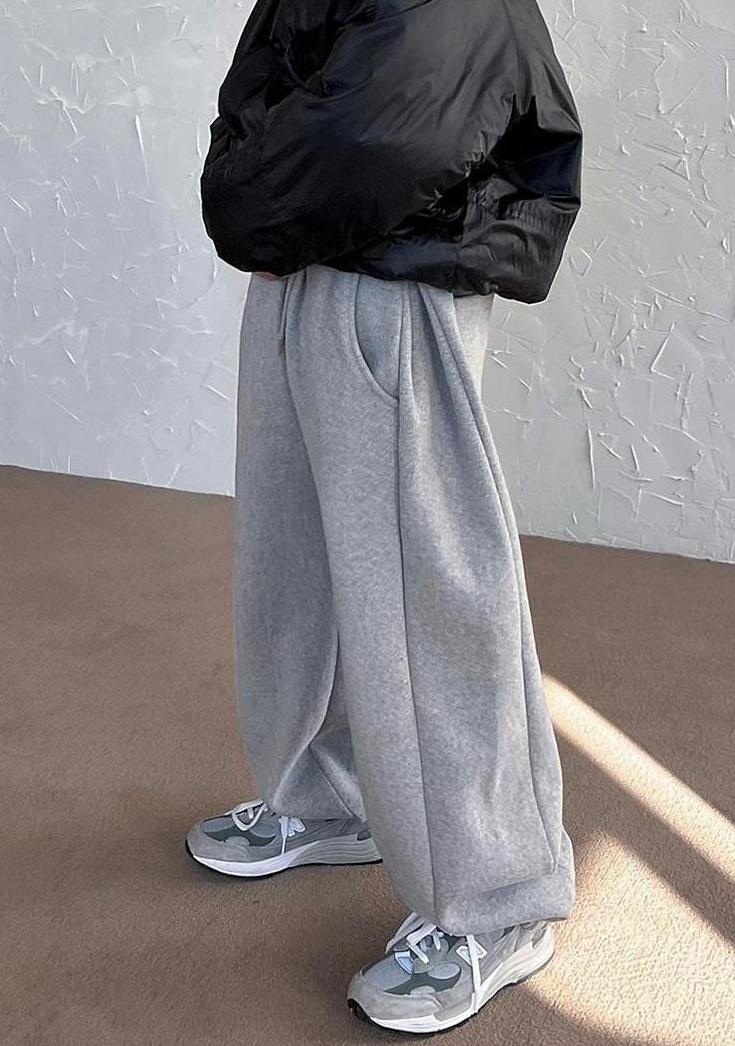 Casual Relaxed Fit Warm Jogger Pants