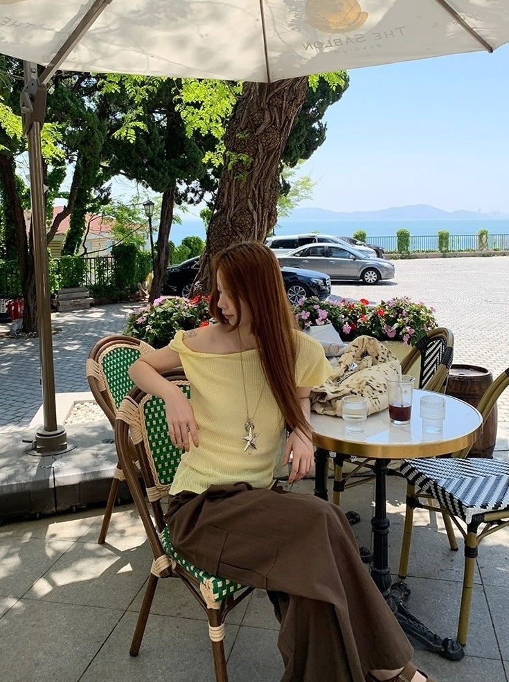 Casual Relaxed Fit Wide Leg Cargo Pants