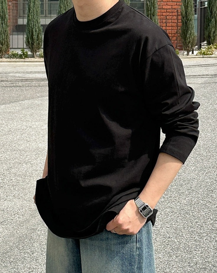 Casual Spring Long Sleeve Tee