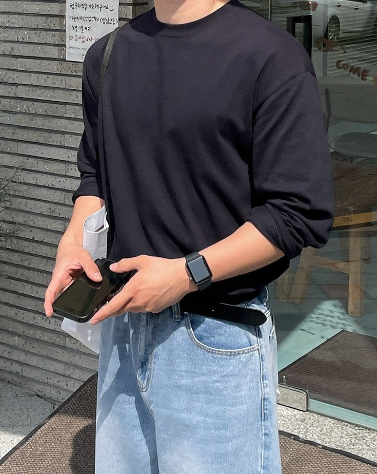Casual Spring Long Sleeve Tee