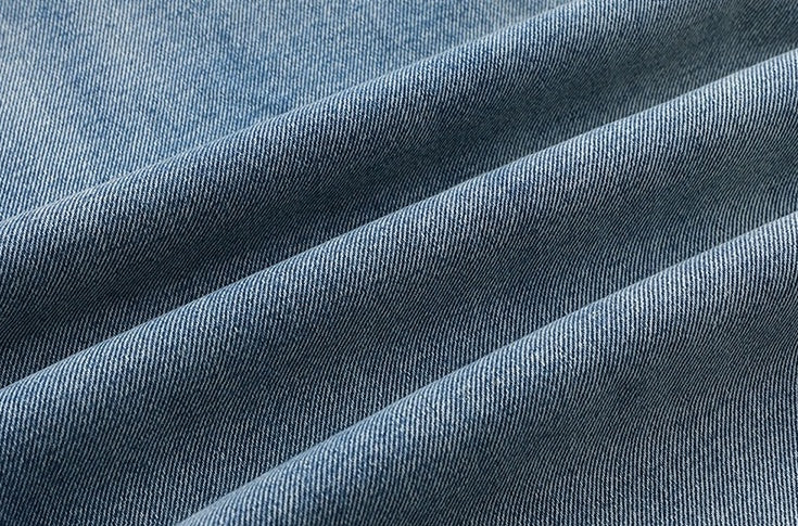 Casual Straight Fit Denim Trousers