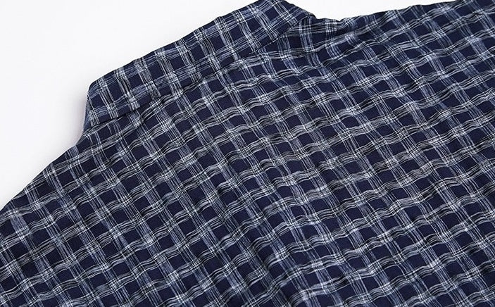 Casual Striped Plaid Shirt Collection
